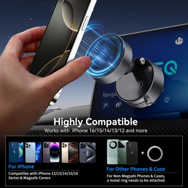 Strong Magnetic Suction Phone Holder.
