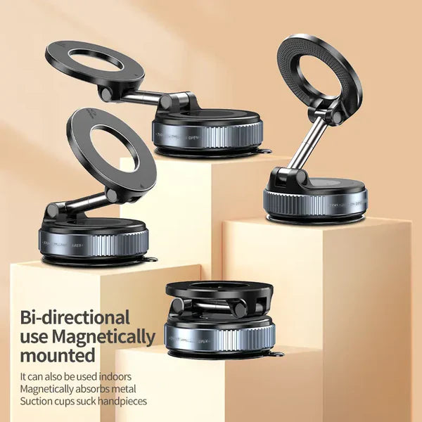 Vacuum Magnetic Suction Cup Phone Holder Mount