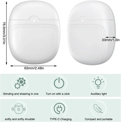 Electric Nail Trimmer – Safe, Painless Nail Grooming | Rechargeable & Quiet