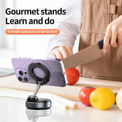 Vacuum Magnetic Suction Cup Phone Holder Mount