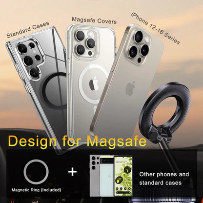 Vacuum Magnetic Suction Cup Phone Holder Mount